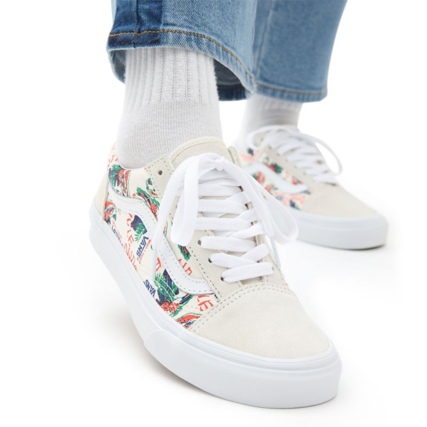 Vans Spring Daze Old Skool Sko Biele | VN192X5QH15