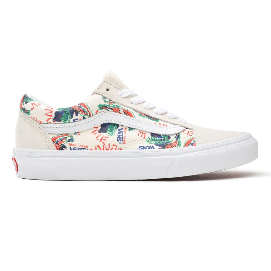 Vans Spring Daze Old Skool Sko Biele | VN192X5QH15