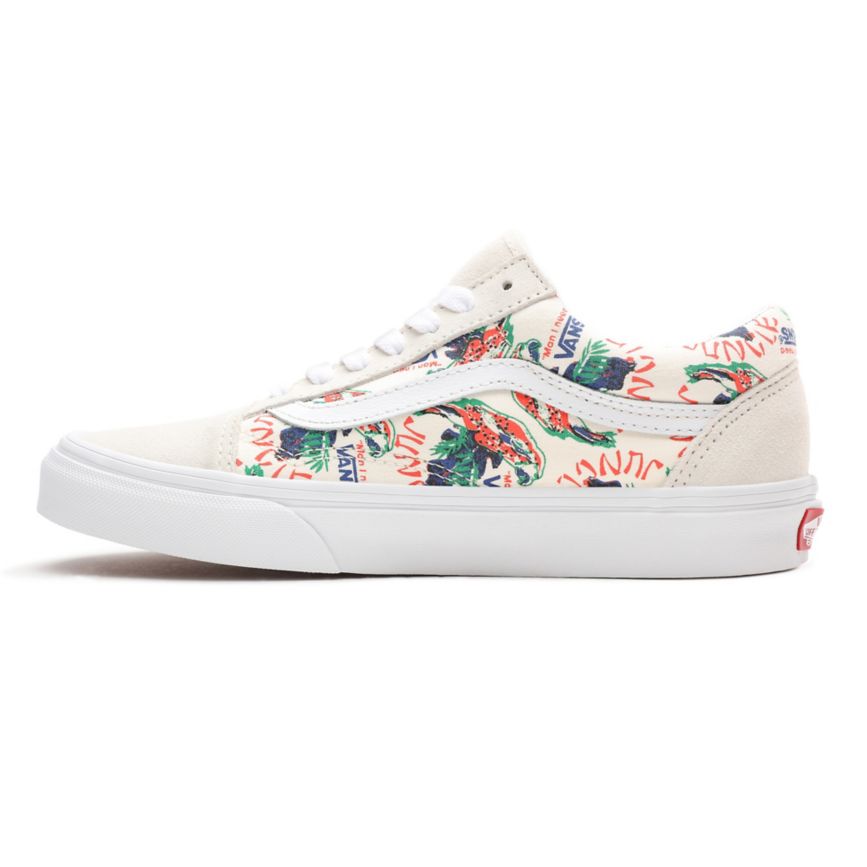 Vans Spring Daze Old Skool Sko Biele | VN192X5QH15