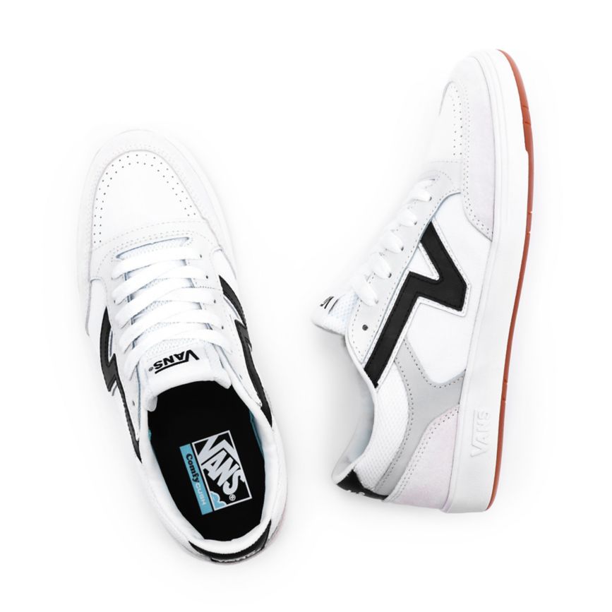 Vans Staple Lowland ComfyCush Sko Biele | VN905R8AH04