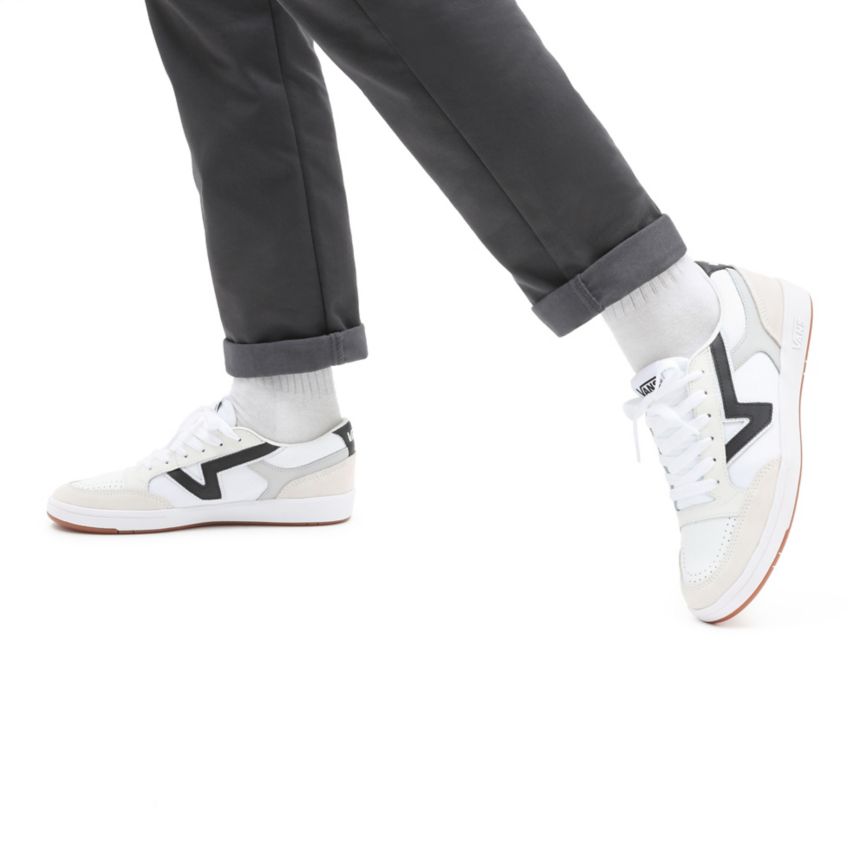 Vans Staple Lowland ComfyCush Sko Biele | VN905R8AH04
