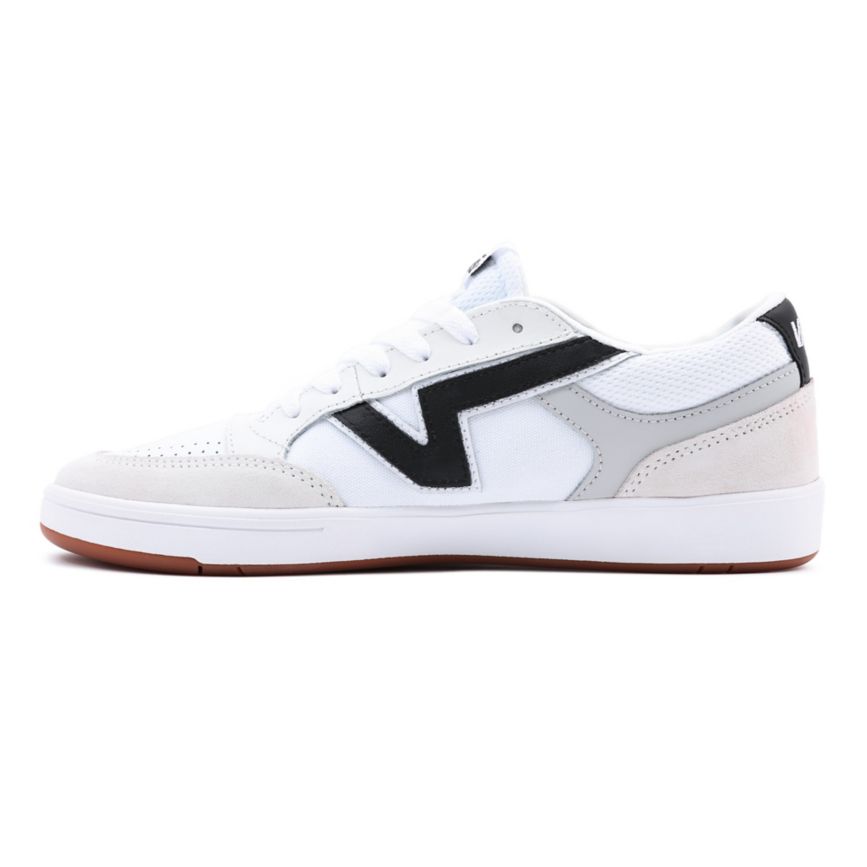 Vans Staple Lowland ComfyCush Sko Biele | VN905R8AH04
