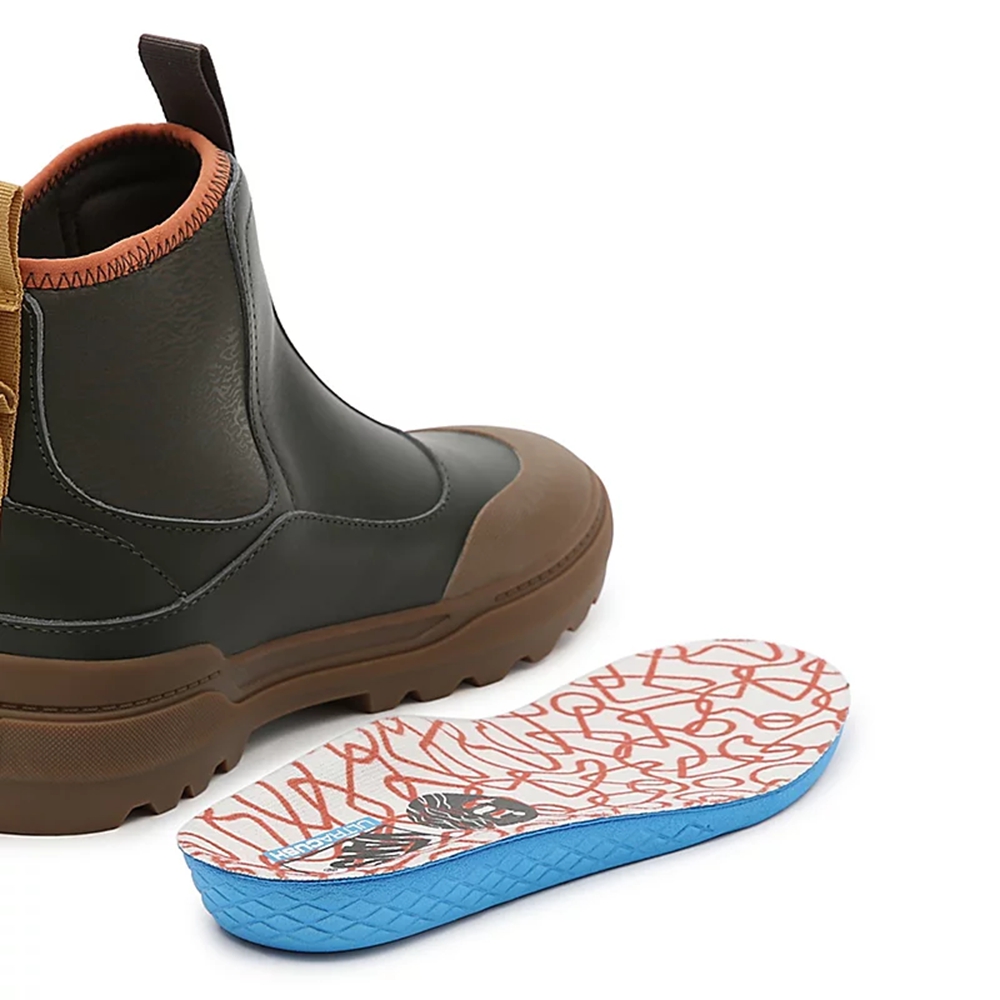 Vans Textured Waves Colfax Boot Tmavo Zelene | VN238W5OJ73