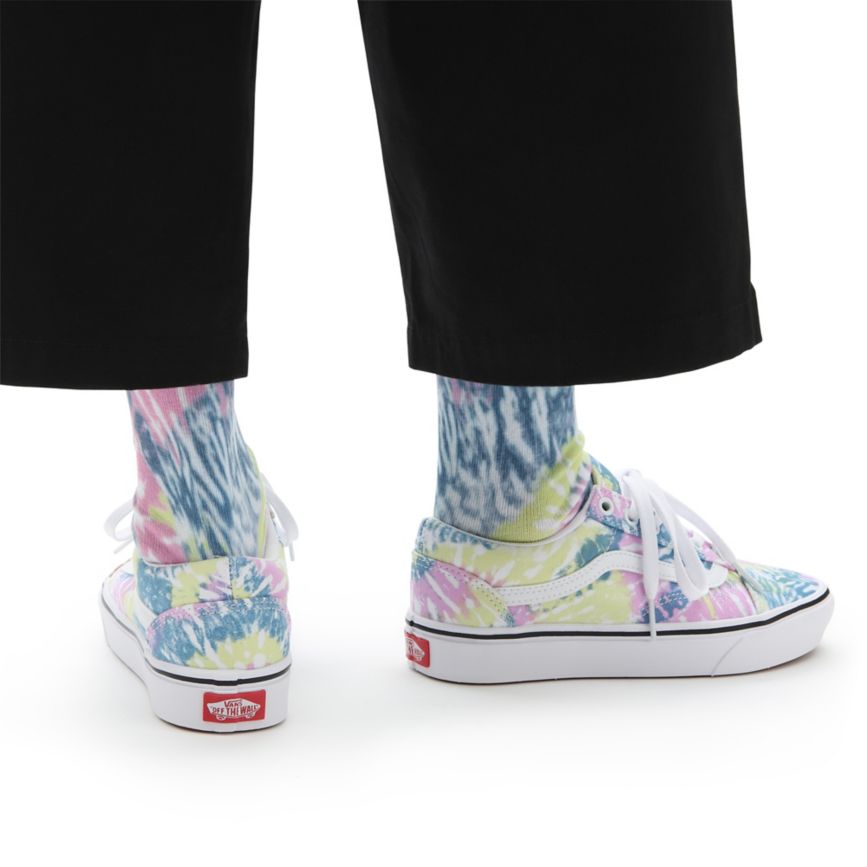Vans Tie Dye ComfyCush Old Skool Sko Viacfarebný | VN842N7FC91