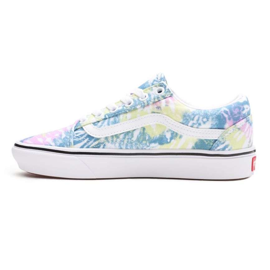 Vans Tie Dye ComfyCush Old Skool Sko Viacfarebný | VN842N7FC91