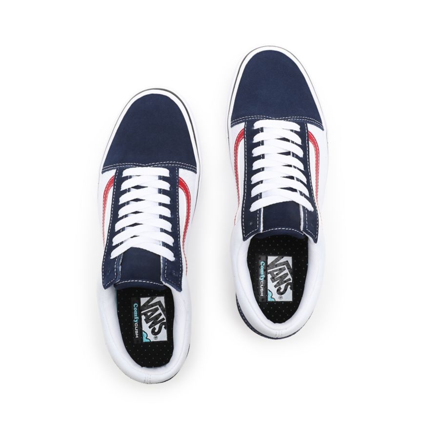 Vans Tri-Tone ComfyCush Old Skool Sko Námornícka Modrá | VN857H4OR05