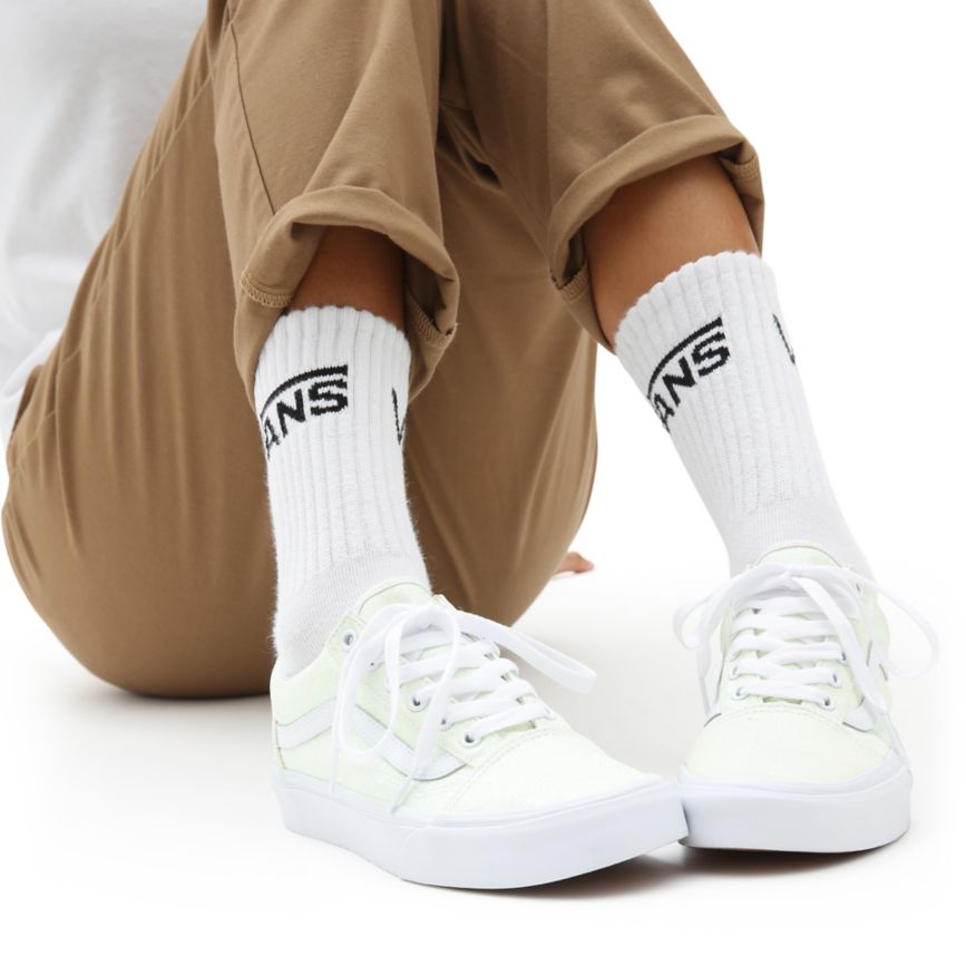 Vans UV Glitter Old Skool Sko Biele | VN232P5WQ97