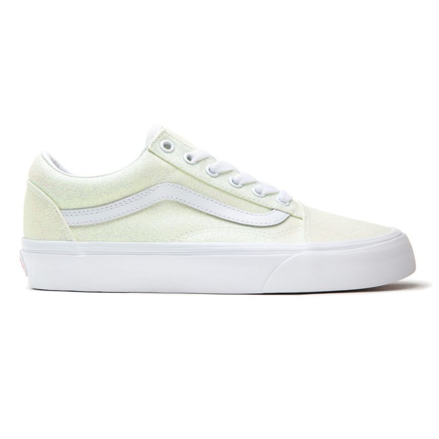 Vans UV Glitter Old Skool Sko Biele | VN232P5WQ97