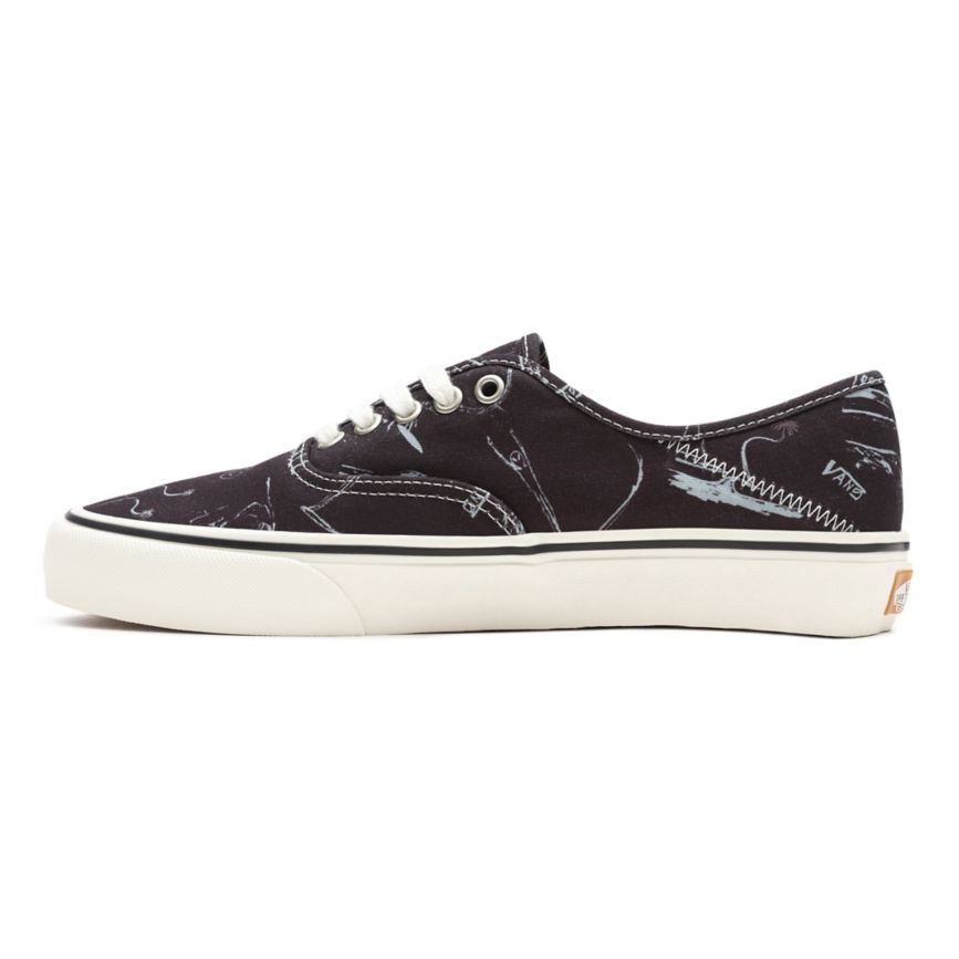 Vans X Chris Johanson Authentic SF Sko Čierne | VN595G7PT63