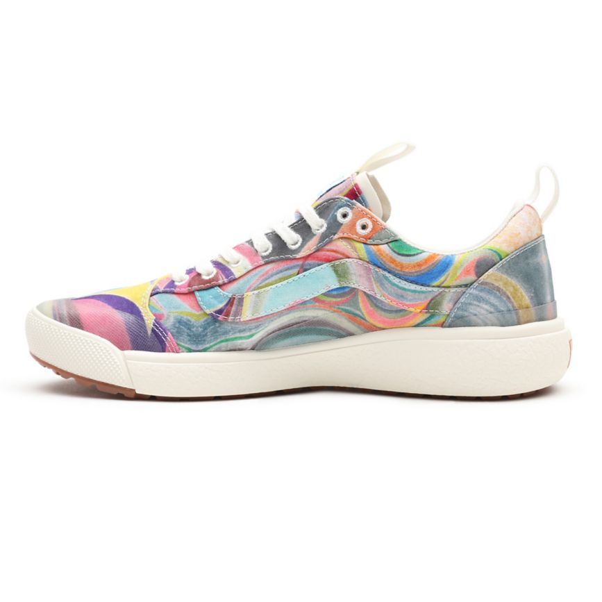 Vans X Chris Johanson UltraRange EXO SE Sko Biele | VN176N9ZI17