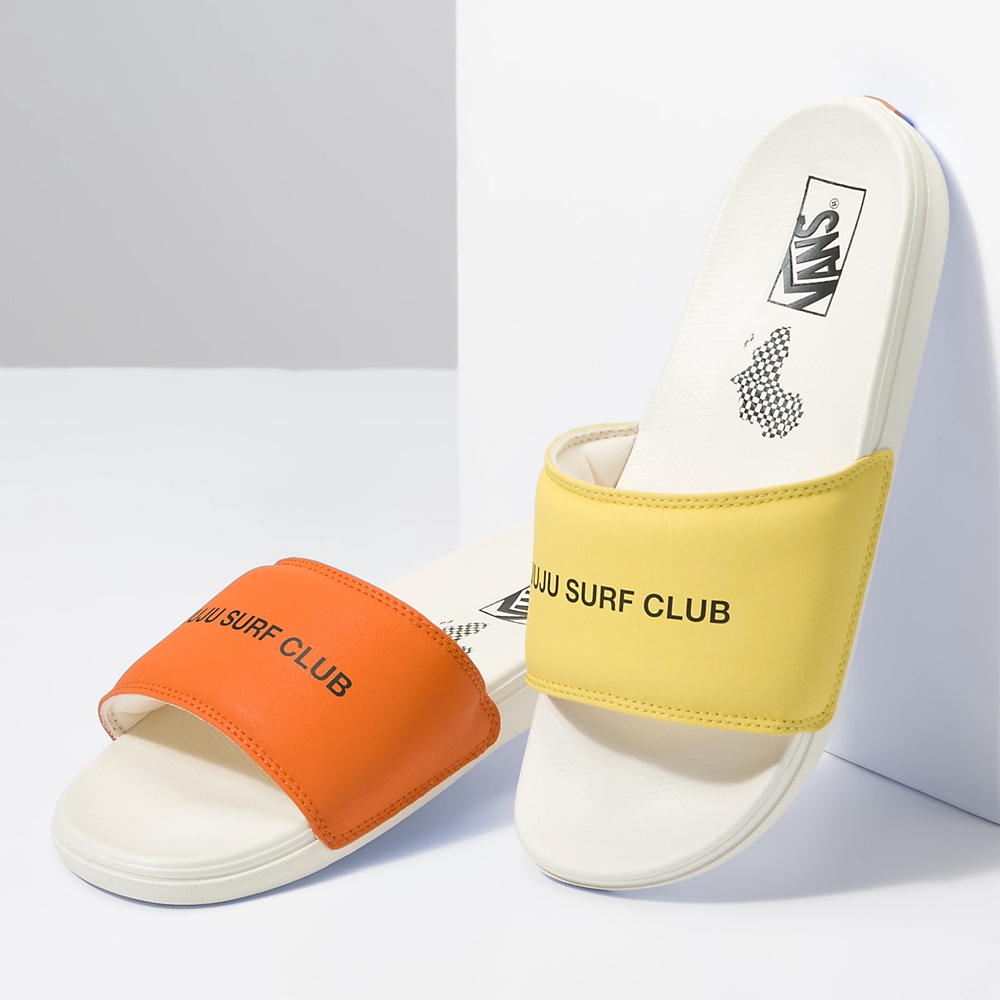 Vans X Juju Surf Club La Costa Badesandaler-on Biele | VN419X8UQ66