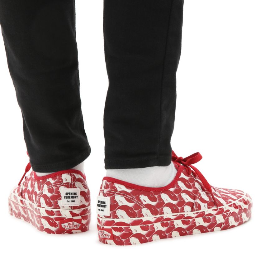 Vans X Opening Ceremony Authentic Sko Červené | VN189P1DE67