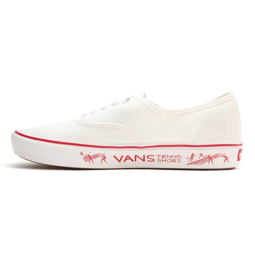 Vans X Penn ComfyCush Authentic Sko Biele | VN025E4PN40