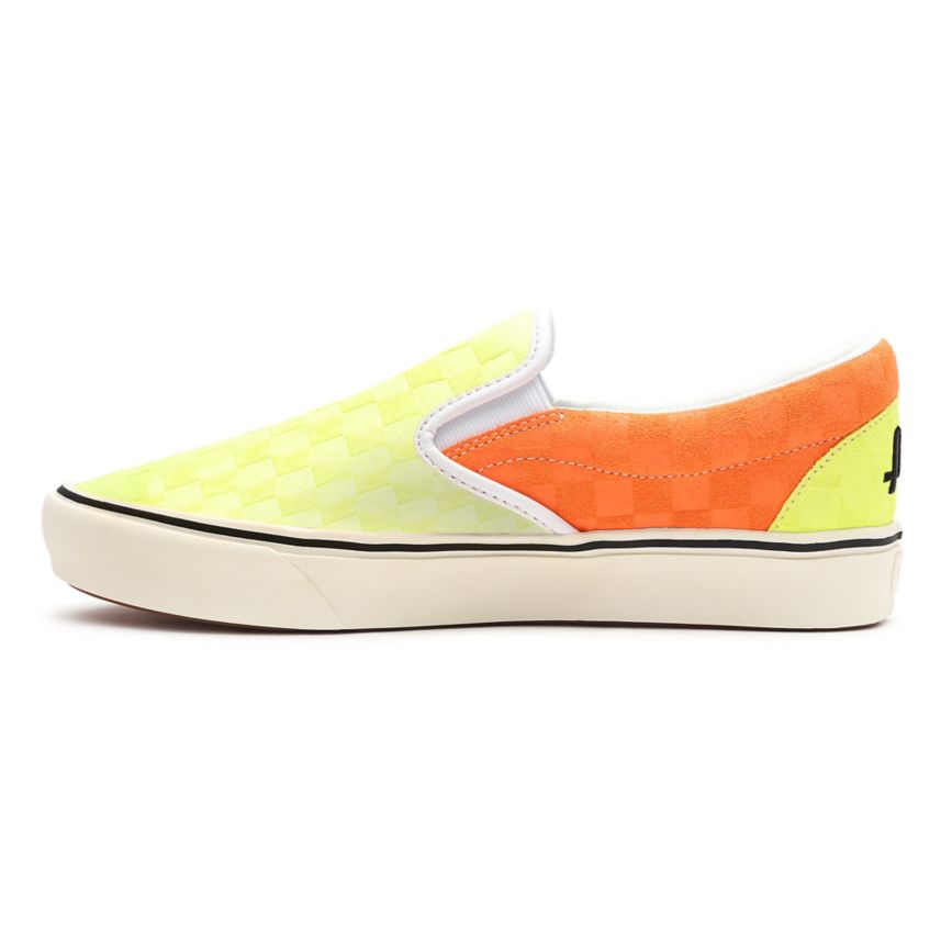 Vans X Penn ComfyCush Slip-On Sko Žlté | VN863R4TD59
