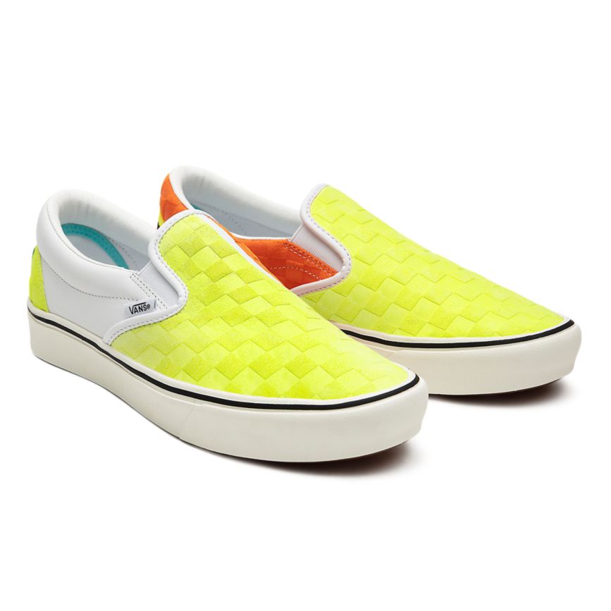 Vans X Penn ComfyCush Slip-On Sko Žlté | VN863R4TD59