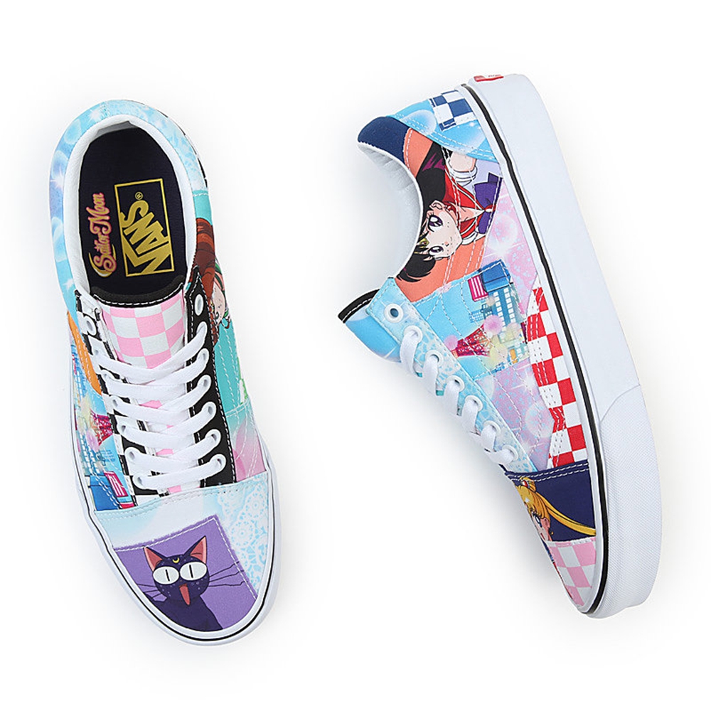 Vans X Pretty Guardian Sailor Moon Old Skool Patchwork Sko Viacfarebný | VN696G9ZM31