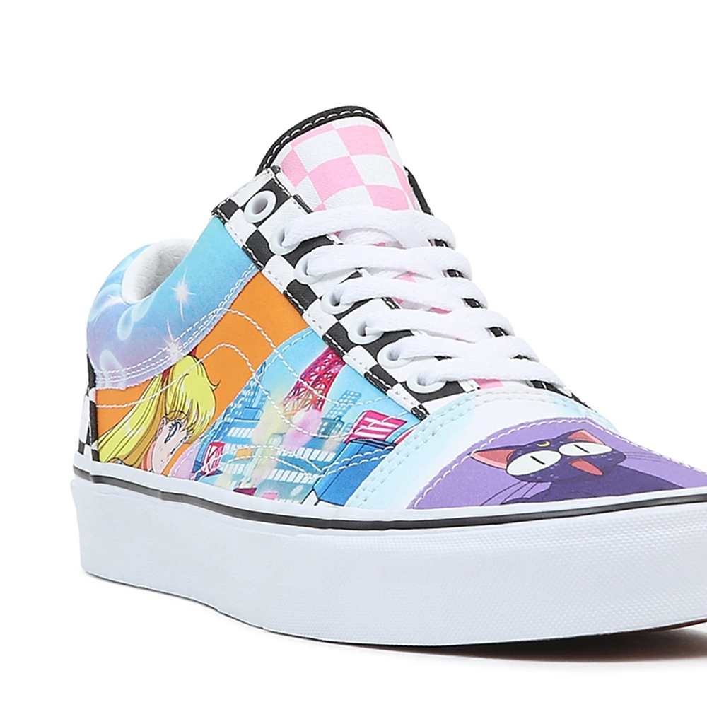 Vans X Pretty Guardian Sailor Moon Old Skool Patchwork Sko Viacfarebný | VN696G9ZM31