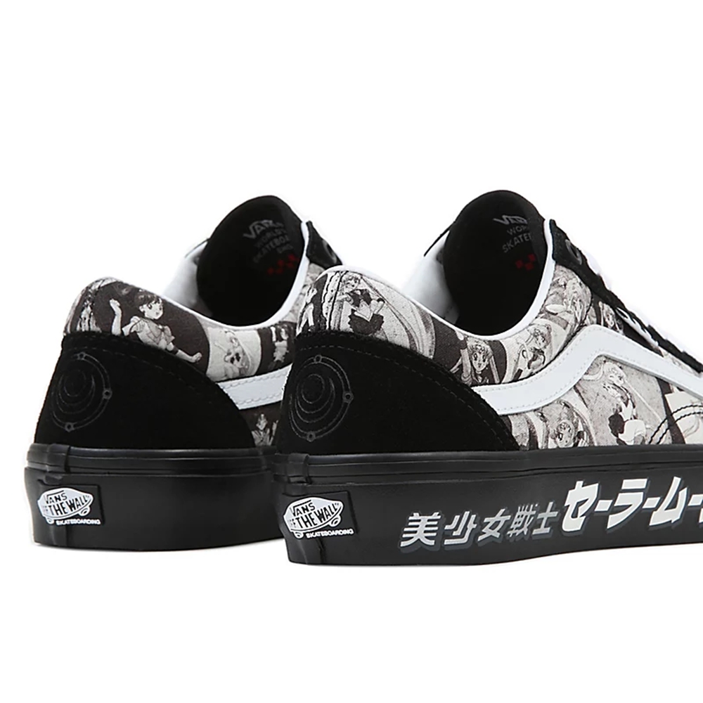 Vans X Pretty Guardian Sailor Moon Skate Old Skool Sko Čierne | VN043Z5SC94