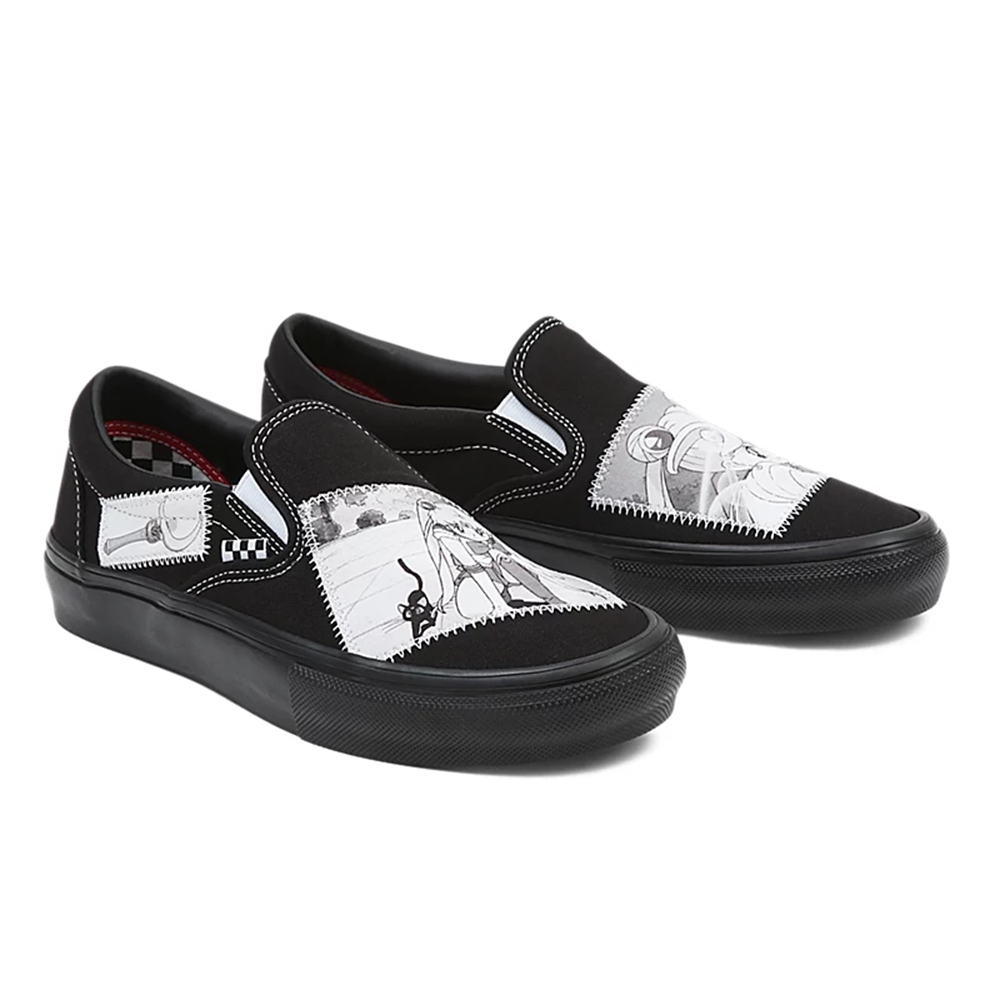 Vans X Pretty Guardian Sailor Moon Skate Slip-on Sko Čierne | VN145P0LD37