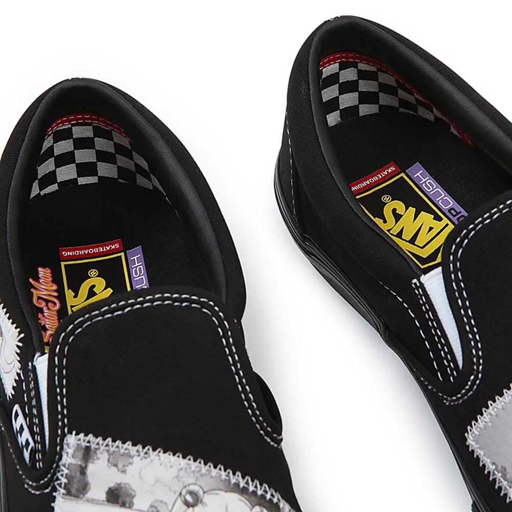 Vans X Pretty Guardian Sailor Moon Skate Slip-on Sko Čierne | VN145P0LD37